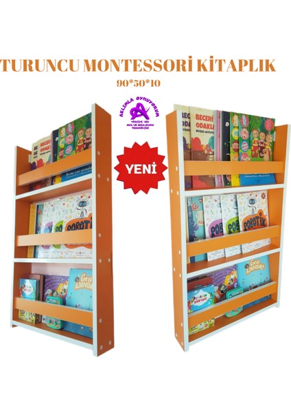 Rengarenk Montessori Kitaplıklar