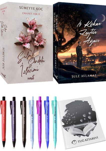 İs Kokan Zeytin Ağacı 2 ve Silme Sendeki Izlerimi Sümeyye Koç 2'li Set + Hediyeli