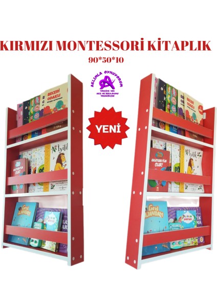 Rengarenk Montessori Kitaplıklar