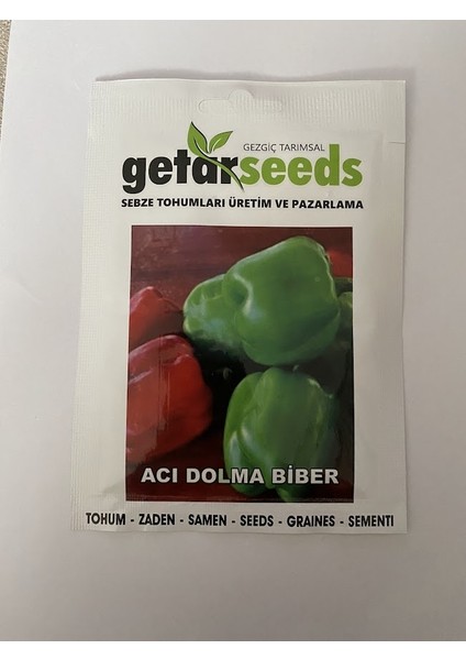 Dolmalık Biber Antep Acı ( Çoklu Tohum ) - 5 Gram