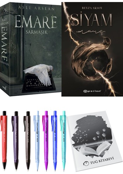 Siyam 4 Mare ve Emare Sarmaşık Aslı Arslan 2'li Set + Hediyeli