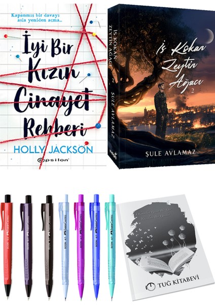 İs Kokan Zeytin Ağacı 2 ve Epsilon Yayınevi Iyi Bir Kızın Cinayet Rehberi Holly Jackson + Hediyeli