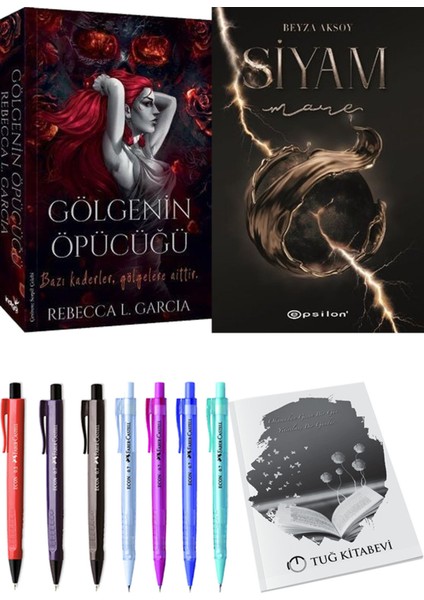 Siyam 4 Mare ve Gölgenin Öpücüğü Rebecca L. Garcia 2'li Set + Hediyeli
