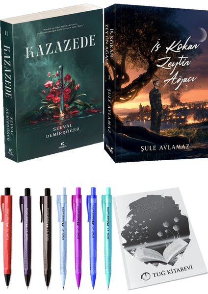 İs Kokan Zeytin Ağacı 2 ve Kazazede 2 Şevval Demirdöğer 2'li Set + Hediyeli