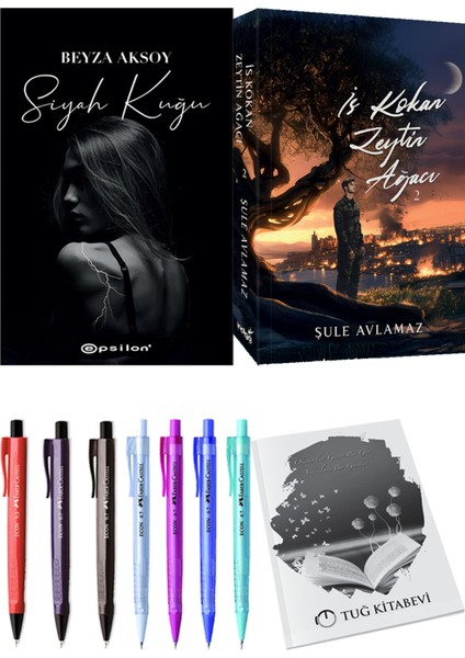 İs Kokan Zeytin Ağacı 2 ve Epsilon Yayınevi Siyah Kuğu Beyza Aksoy 2'li Set + Hediyeli