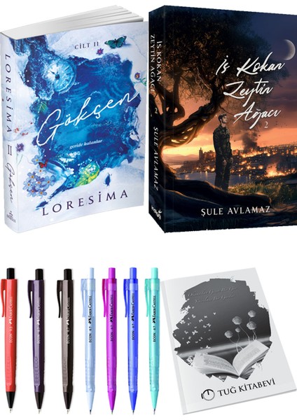 Is Kokan Zeytin Ağacı 2 ve Ephesus Yayınları Gökçen 2 Loresima 2li Set