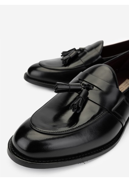 Erkek Deri Loafer Ayakkabı 1016 023 Erk Ayk SK24-25 Sıyah Dante modelleri