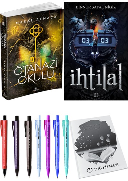 Ihtilal 2 Zede ve Ephesus Yayınları Ötanazi Okulu 3 Maral Atmaca 2li Set