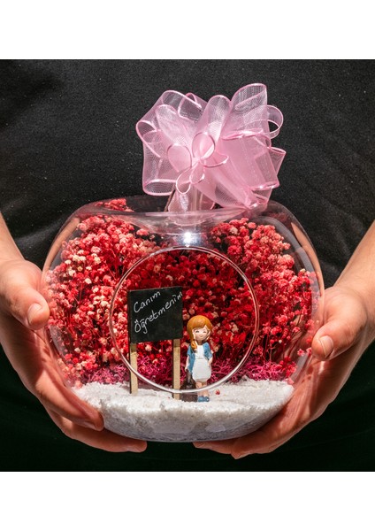 Teraryum Canım Öğretmenim -Pembe - Sarışın Mavi Elbiseli 4 fiyatları