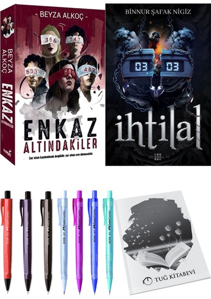 İhtilal 2 Zede ve Enkaz Altındakiler 1 Beyza Alkoç 2'li Set + Hediyeli