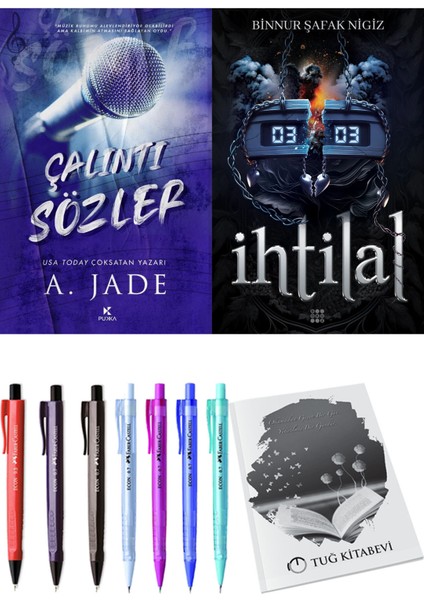 İhtilal 2 Zede ve Çalıntı Sözler A. Jade 2'li Set + Hediyeli