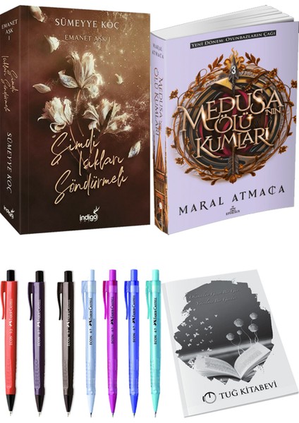 Medusanın Ölü Kumları 3 ve Şimdi Işıkları Söndürmeli Sümeyye Koç 2'li Set + Hediyeli