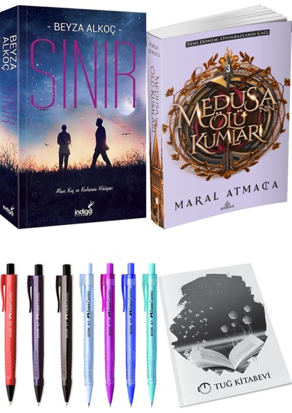 Medusanın Ölü Kumları 3 ve Sınır Beyza Alkoç 2'li Set + Hediyeli