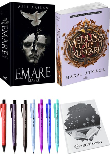 Medusanın Ölü Kumları 3 ve Emare Maske Aslı Arslan 2'li Set + Hediyeli