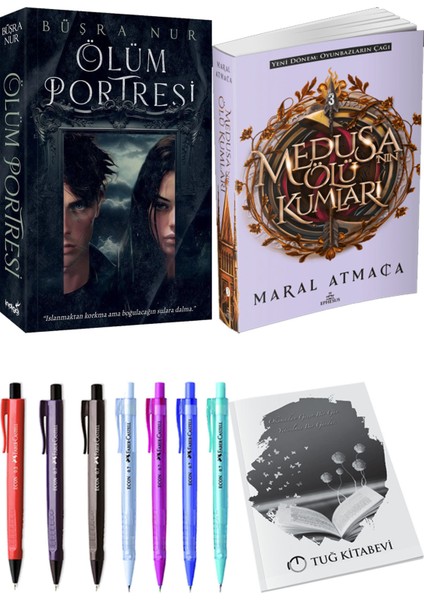 Medusanın Ölü Kumları 3 ve Ölüm Portresi Büşra Nur 2'li Set + Hediyeli
