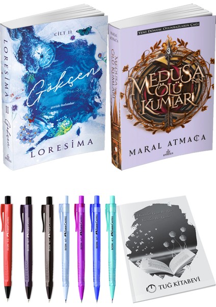 Medusanın Ölü Kumları 3 ve Ephesus Yayınları Gökçen 2 Loresima 2li Set