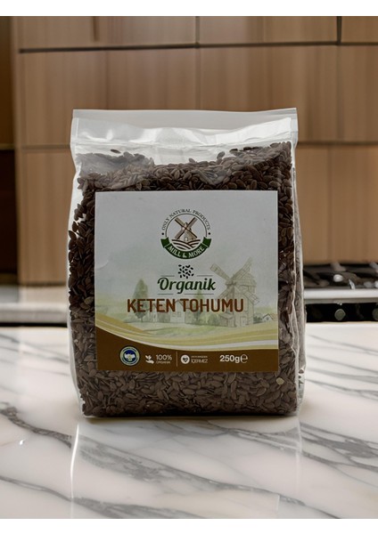 Organik Keten Tohumu 250 gr