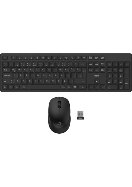 MK150 Wireless Sessiz 2.4ghz Kablosuz Türkçe Q Klavye Mouse Seti