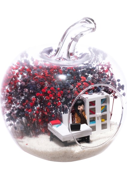 Teraryum Mini Yeni Iş Kadın Esmer-Cipsomiks--3