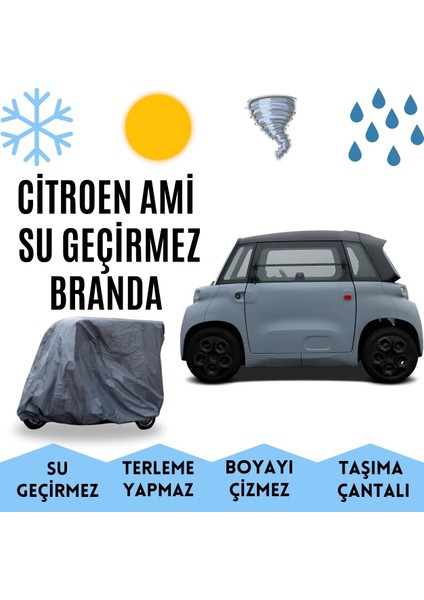Citroen Ami Araba Brandası Su Geçirmez Dört Mevsim Oto Çadır Mxdrblea2
