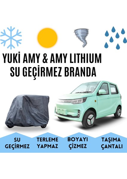 Yuki Amy & Lithium Araba Brandası Su Geçirmez Dört Mevsim Oto Çadır Mxdrblea3