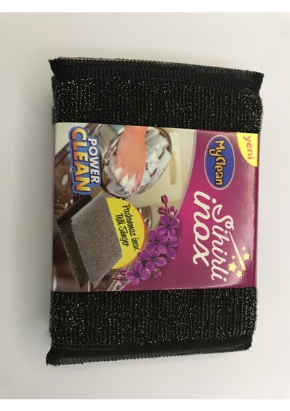 My Clean Sihirli Inox Paslanmaz Telli Sünger 2'li ROYALEKS-NRX-F1331