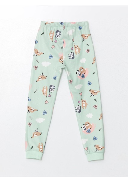 Lcw Kids Bisiklet Yaka Polar Kız Çocuk Pijama Takımı fırsatları