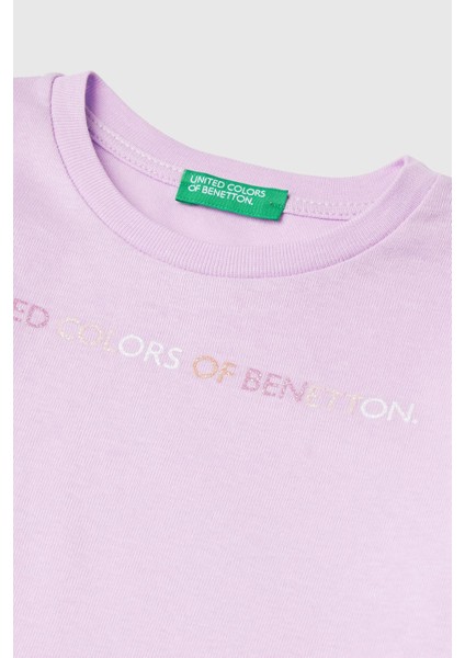 Kız Çocuk Uzun Kollu T-Shirt - Lila modelleri