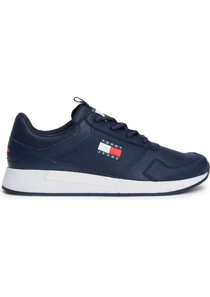 Erkek Tommy Jeans Flexı Runner Sneaker-Lacivert