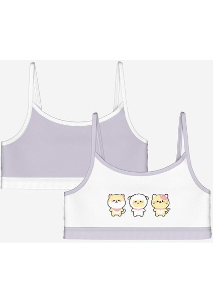 Lcw Kids Baskılı Kız Çocuk Büstiyer 2'li