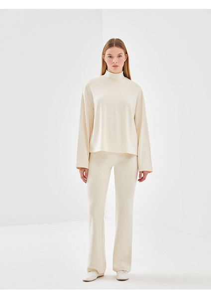 Lcw Vision Dik Yaka Oversize Kadın Sweatshirt fiyatları