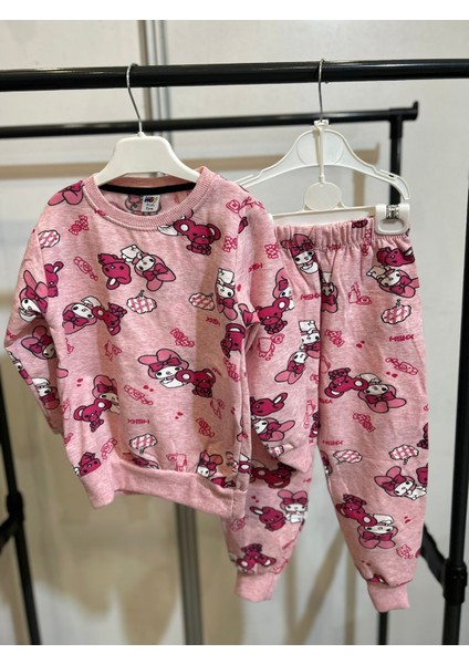‎My Baby Teddy Kız Çocuk Pijama Takımı
