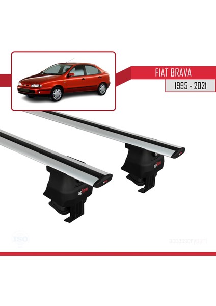 Fiat Brava 1995-2001 Arası ile Uyumlu Ace-4 Ara Atkı Tavan Barı Gri modelleri