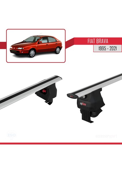 Fiat Brava 1995-2001 Arası ile Uyumlu Ace-4 Ara Atkı Tavan Barı Gri fırsatları