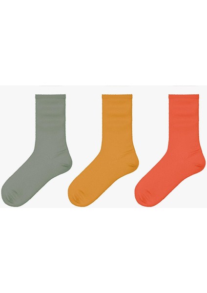 Lcw Eco Kadın Düz Soket Çorap 3'lü Paket fiyatları