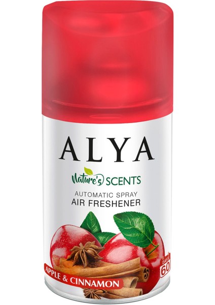 Elma Tarçın Oda Kokusu Yedek Makine Spreyi 250 ml