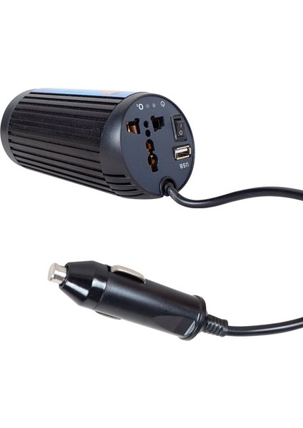 12 Volt - 150 Watt Usbli Çakmaktan Araç Power Inverter (4738)