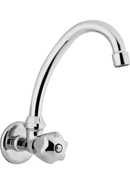 Tek Girişli Duvardan Musluk