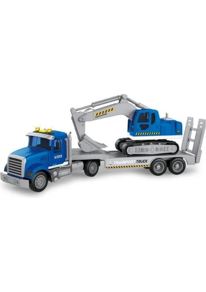 Sesli ve Işıklı Kepçe Taşıyıcı Tır - PY6811B