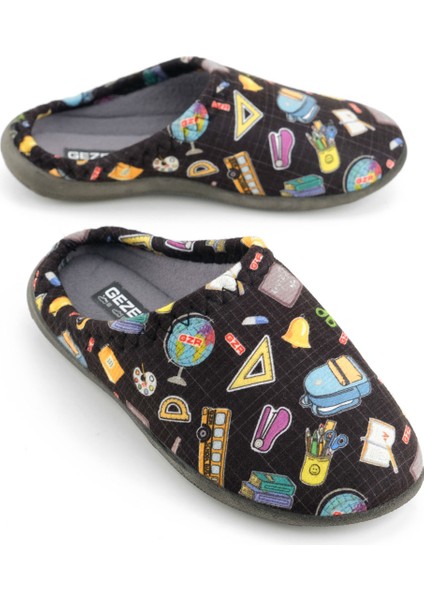 Erkek Çocuk Kışlık Rahat Taban Ev Bahçe Gondol Terlik