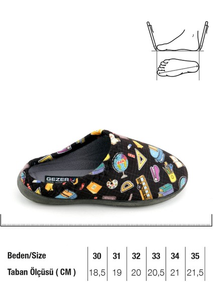 Erkek Çocuk Kışlık Rahat Taban Ev Bahçe Gondol Terlik fiyatları