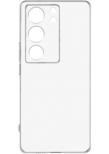 Vivo V29 5g Kılıf Ince Esnek Şeffaf Süper Silikon