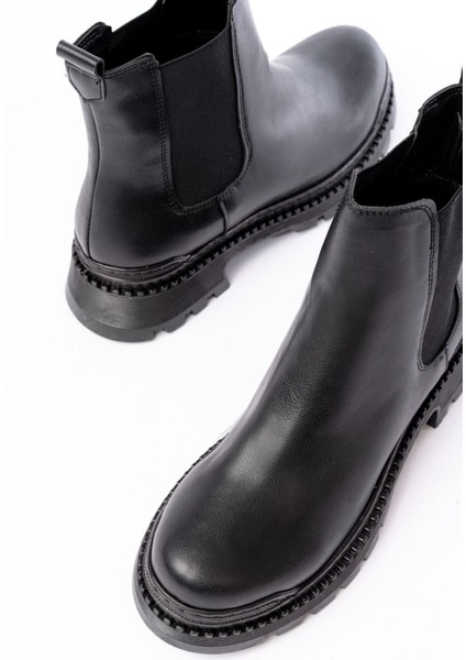 2051-2137 Siyah Lastikli Günlük Kadın Bot fırsatları