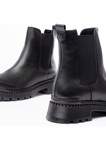 2051-2137 Siyah Lastikli Günlük Kadın Bot indirimleri