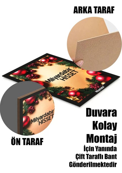 Evinize Mistik Bir Hava Katacak 12 Parça Mdf Tablo Seti
