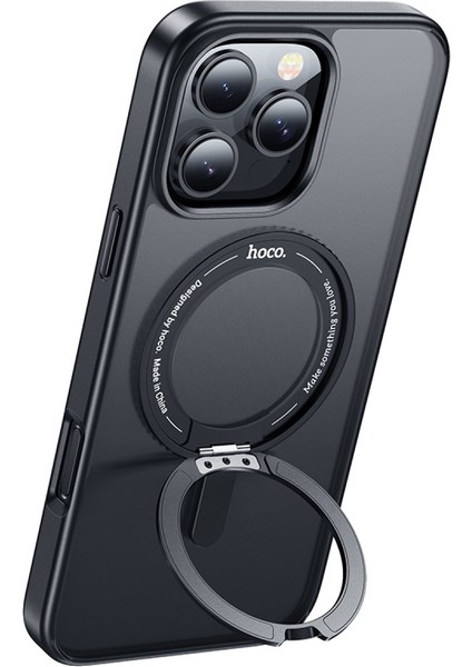 iPhone 16 Pro Uyumlu Rotating Magsafe Standlı Kapak