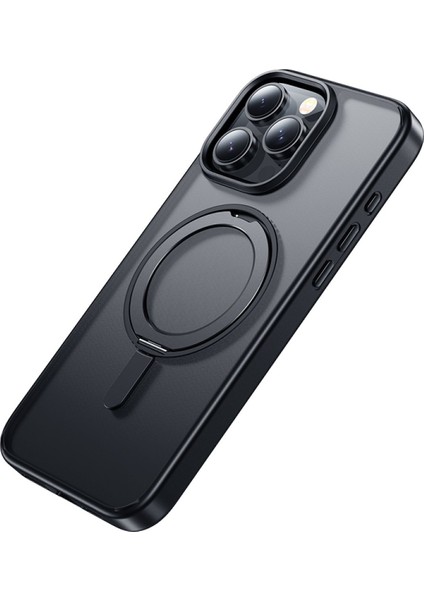 iPhone 16 Pro Uyumlu Rotating Magsafe Standlı Kapak