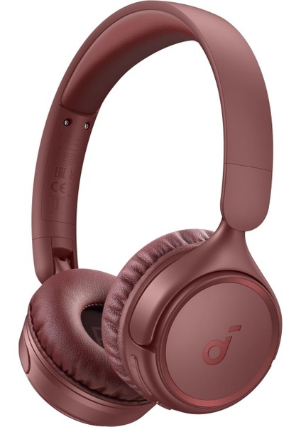 H30I Bluetooth Kulaklık, 70 Saat Oynatma, 40MM Sürücüler, Bluetooth 5.3, Ultra Hafif, Uygulama Destekli, Kırmızı