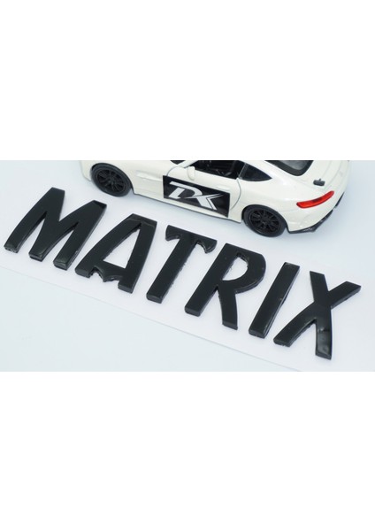 Matrix Bagaj 3m 3D Siyah Abs Yazı Logo Hyundai Ile Uyumlu