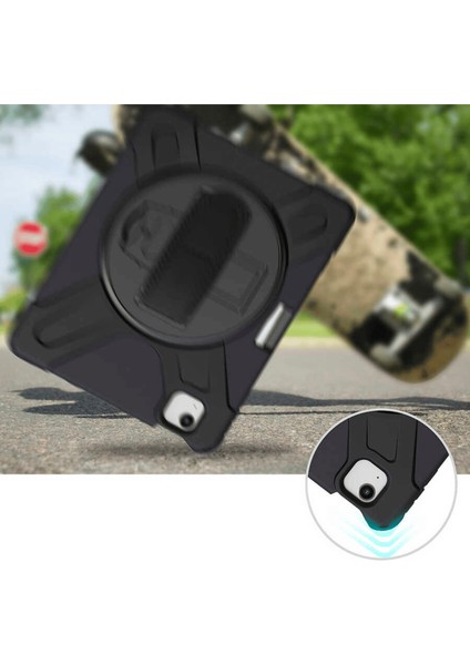 iPad Air 11 2024 Uyumlu Tam Koruma Sağlayan Zırhlı Silikon Tablet Kılıfı Şok Emici Dayanıklı ve Şık fırsatları